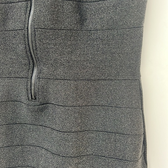 LADY DUTCH | Sparkly Body Con Little Black Dress - Picture 8 of 10